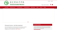Desktop Screenshot of konfuzius-muenchen.de