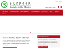 Tablet Screenshot of konfuzius-muenchen.de